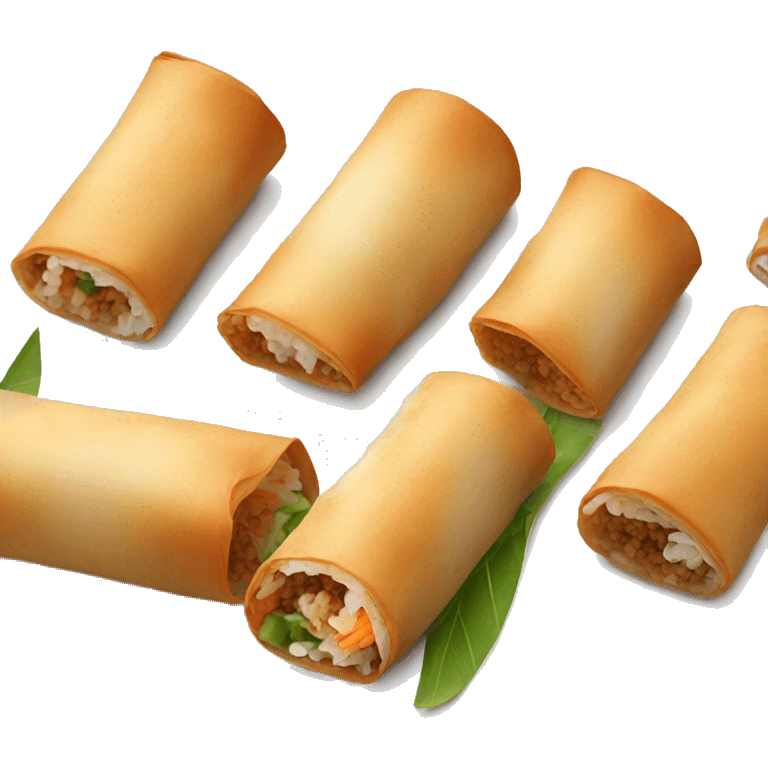 Spring rolls emoji