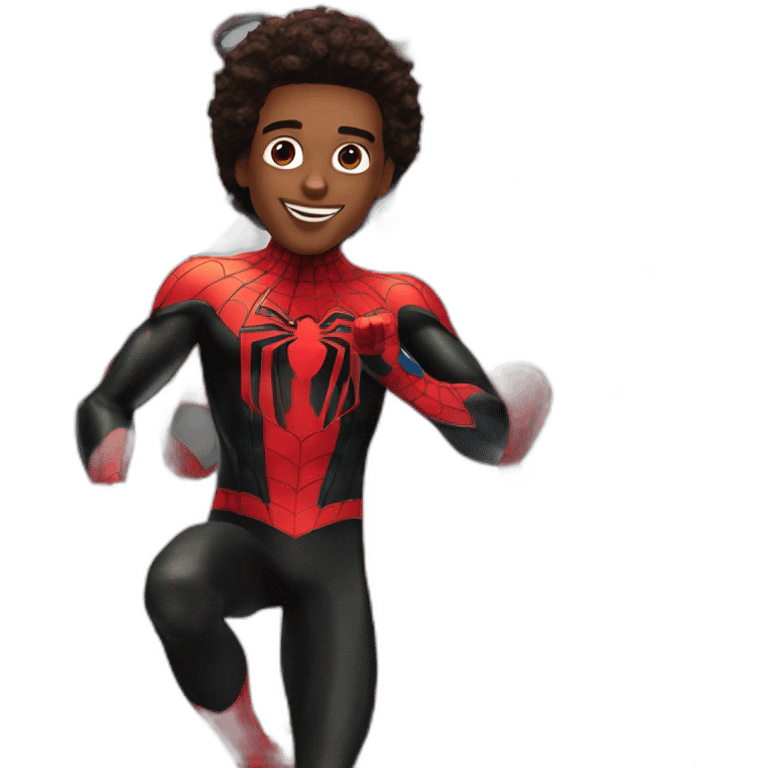 Spiderman Miles Morales emoji