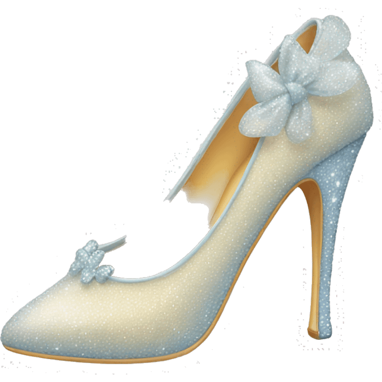 cinderella shoe emoji