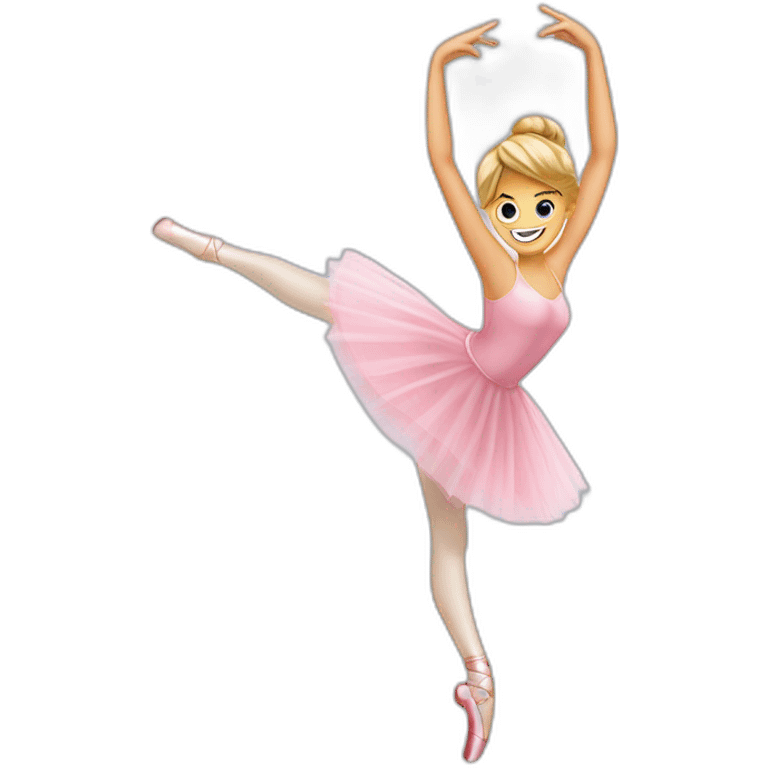 Dieter Bohlen verkleidet als ballerina emoji