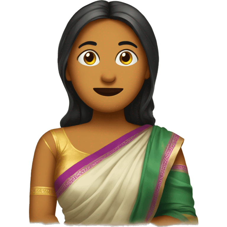 Potato in saree  emoji