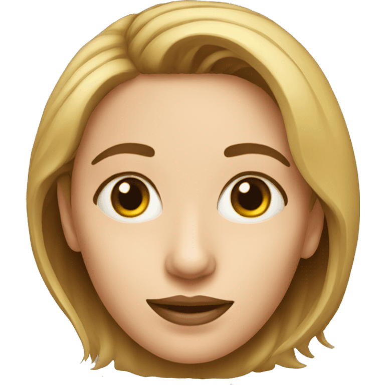 Lady that got facial reconstruction surgery  emoji