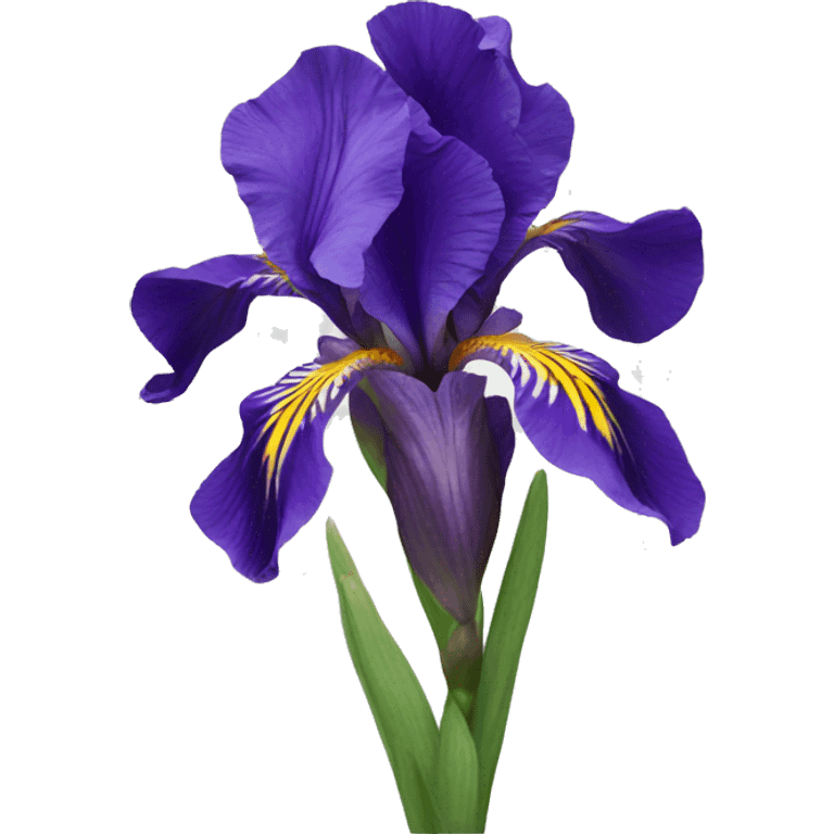 iris flower emoji