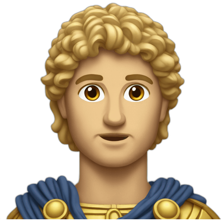 Alexander the Great emoji