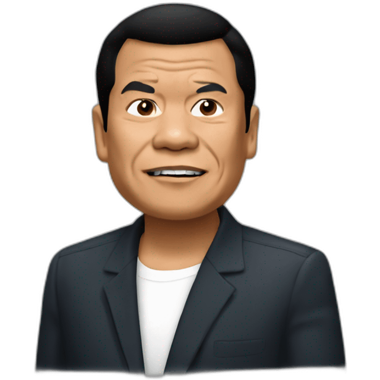 Rodrigo Duterte emoji