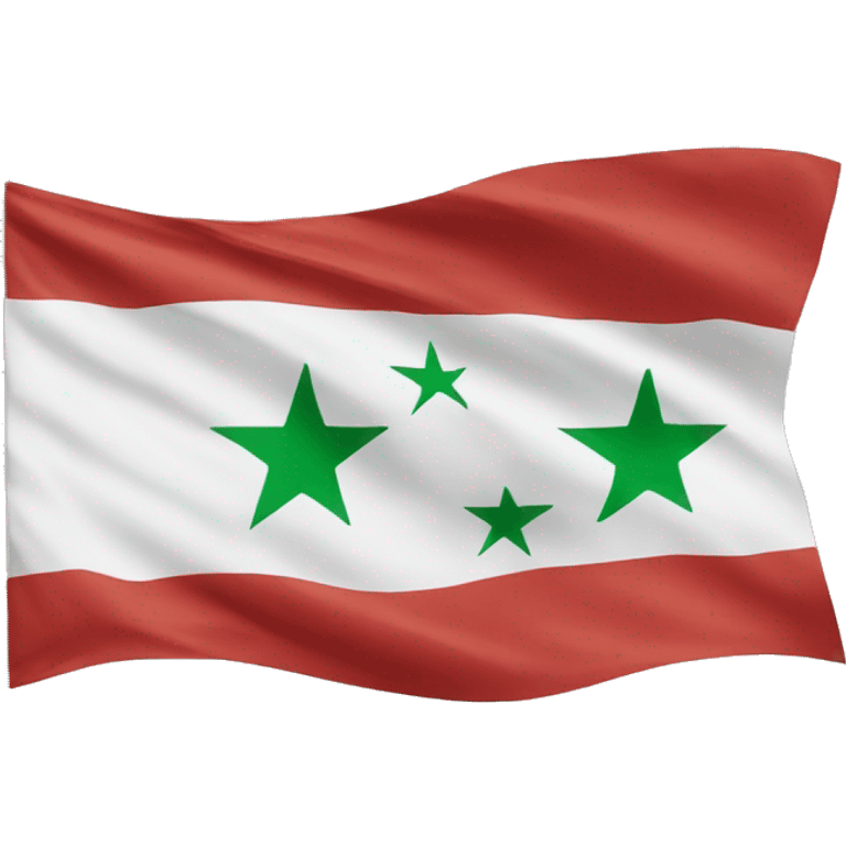 Free syria flag emoji