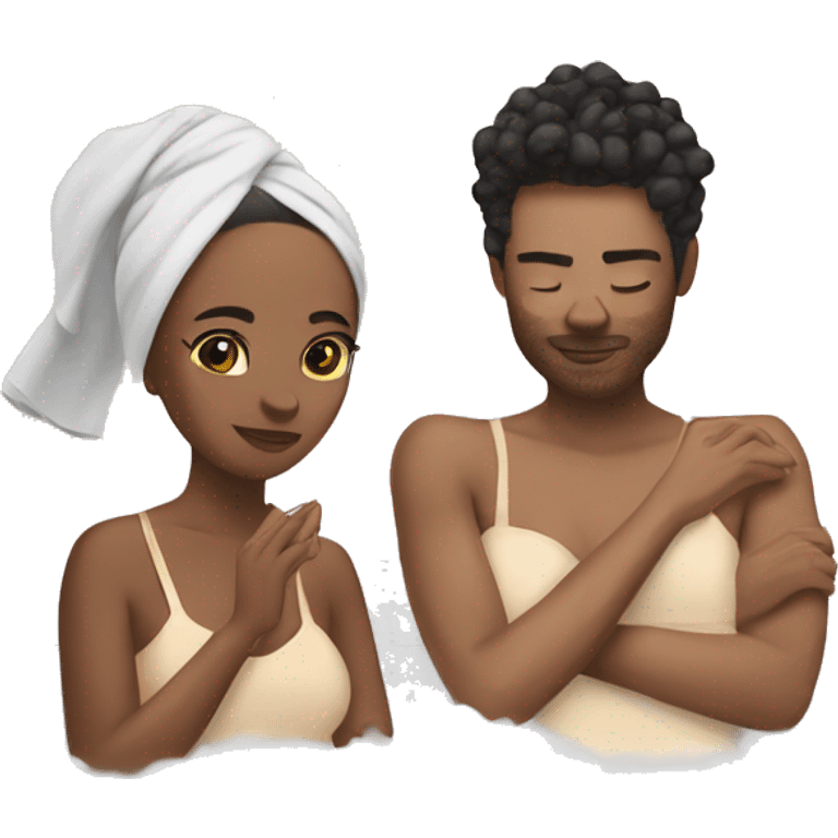 Spa day emoji