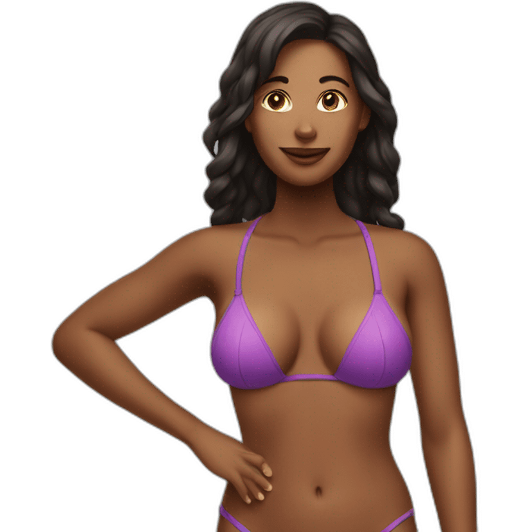 woman in bikini emoji