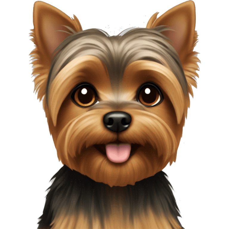 Yorkie brown emoji