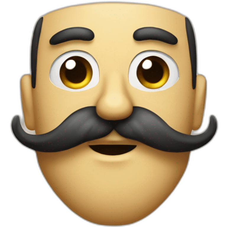 Bigode emoji