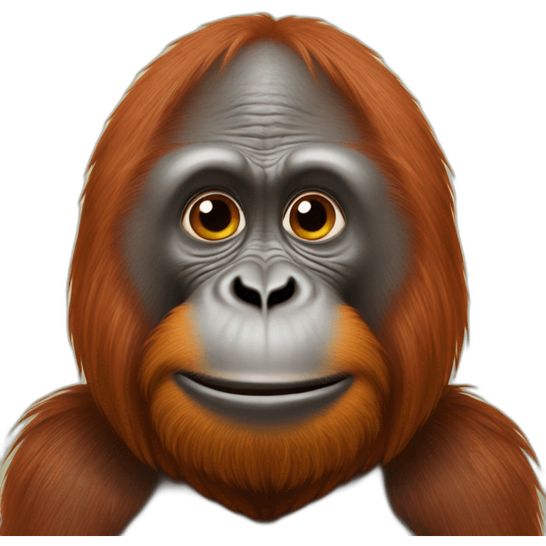 Indian orangutan emoji