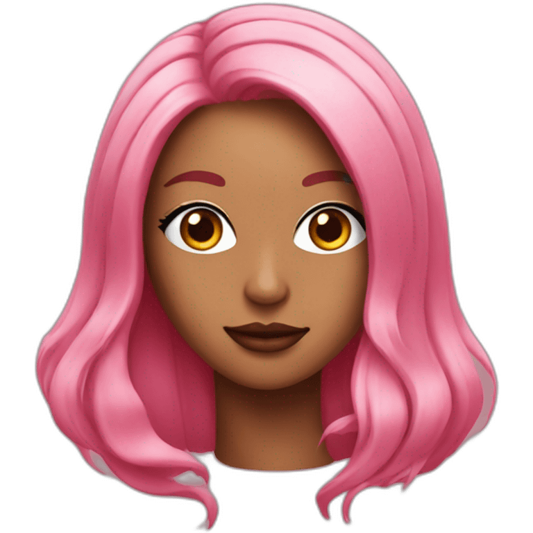 Black pink rosé emoji