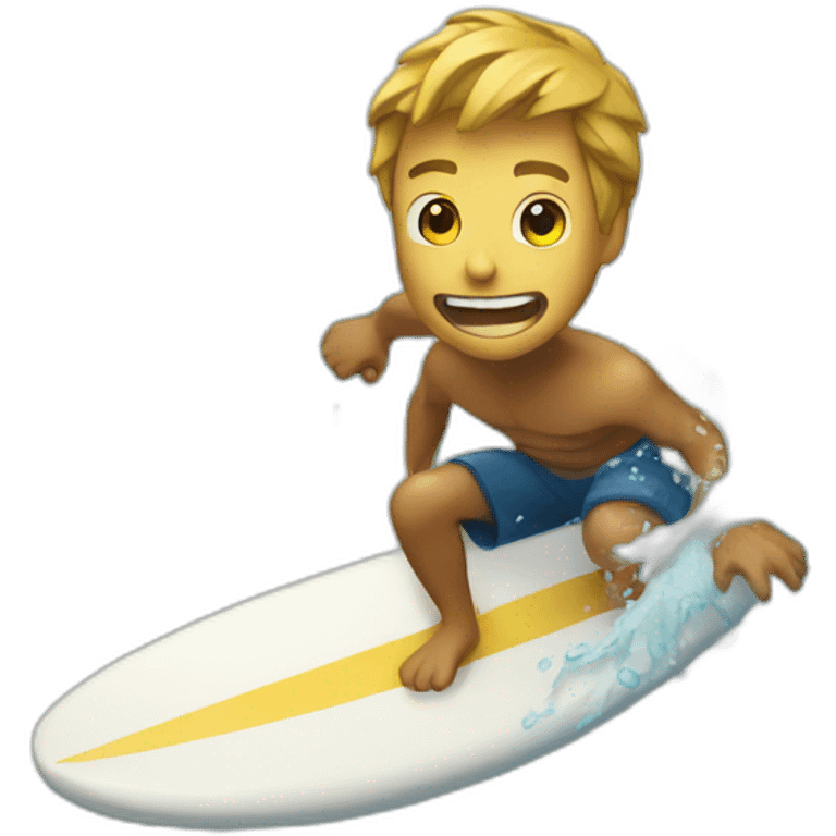 surf in the barrel emoji