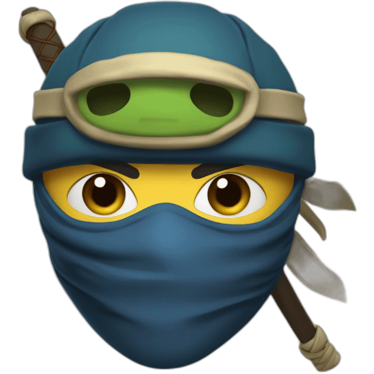 Tortuga ninja leonardo emoji