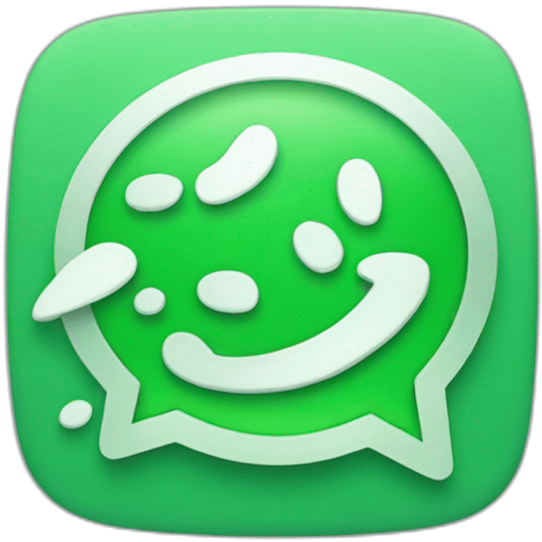 whatsapp logo for a company emoji