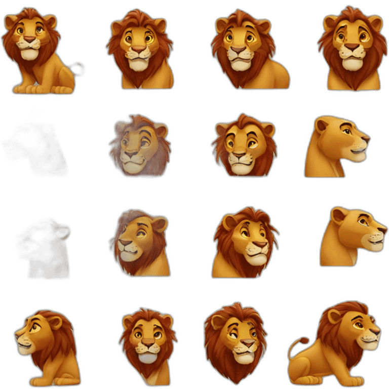 lion king emoji