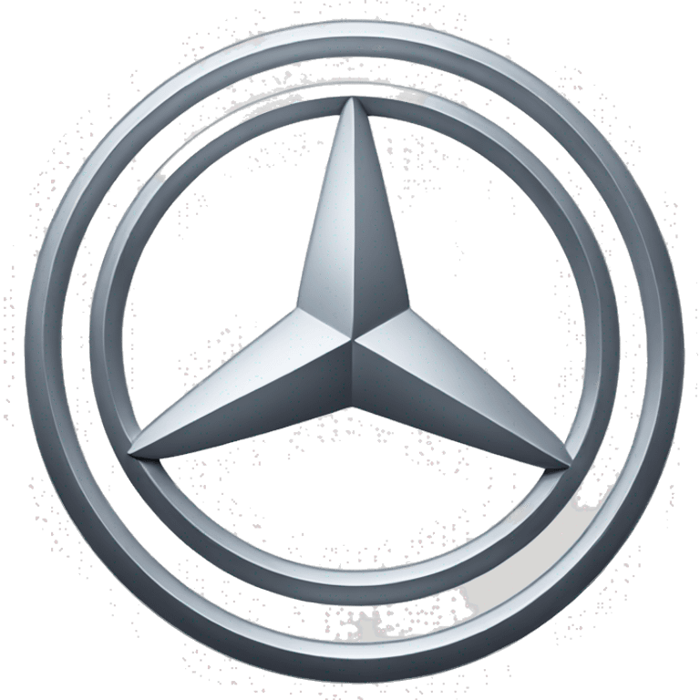 Mercedes benz logo emoji