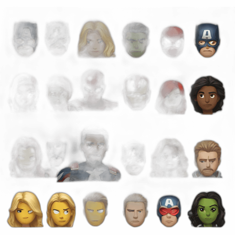 marvel emoji