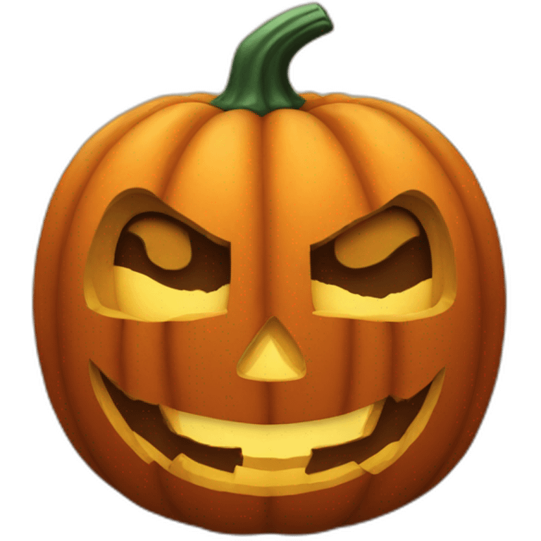 Starbuck's Halloween pumpkin emoji