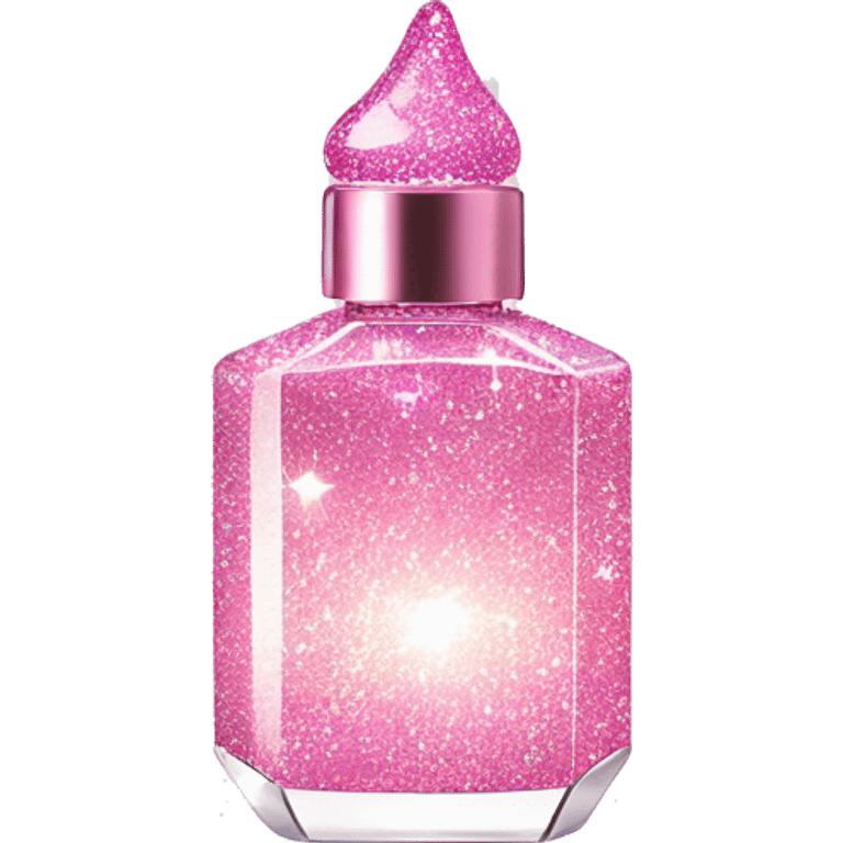 Fairy light pink perfume glitter emoji