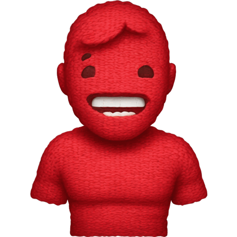 red Stitch emoji