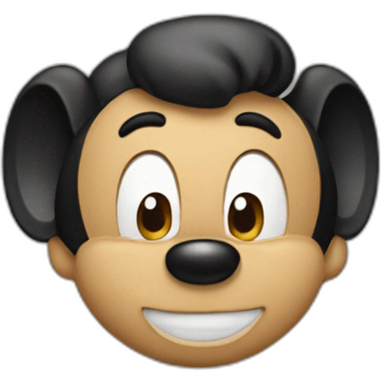 Michey mouse emoji