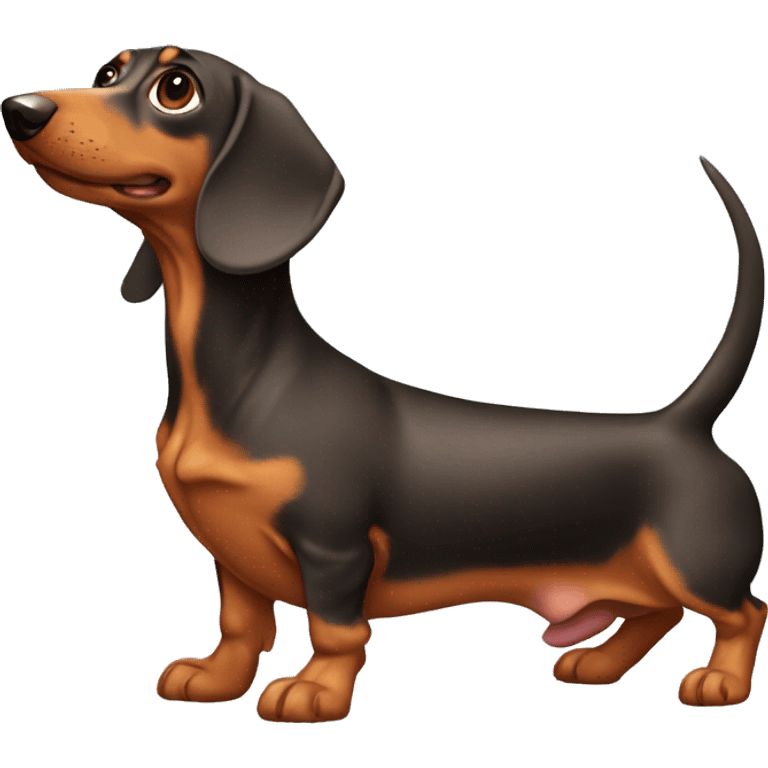 Weiner dog emoji