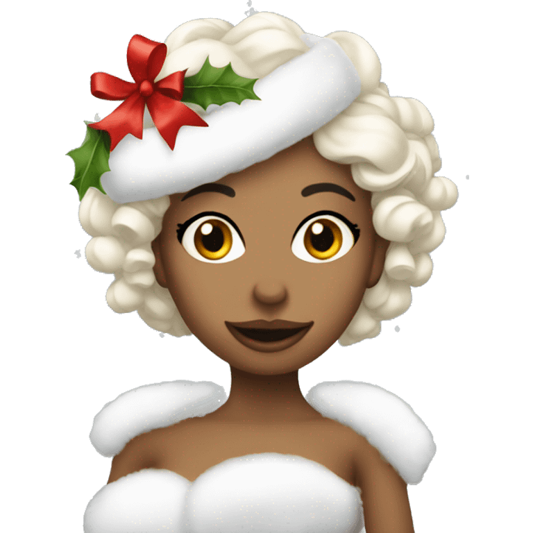 Christmas coquette  emoji