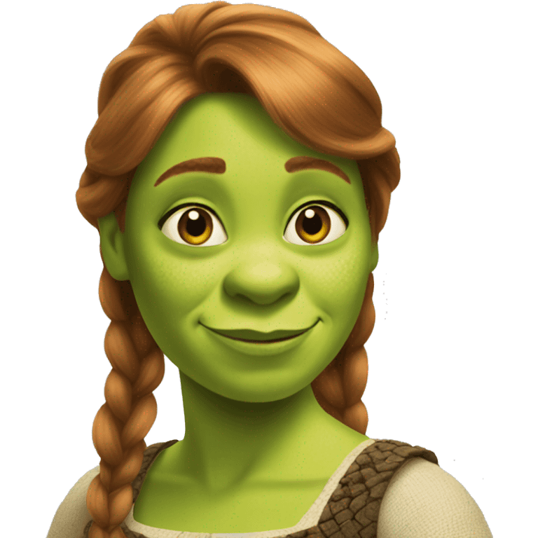 Shrek Fiona  emoji