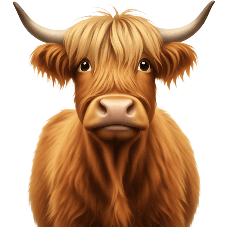 Highland cow emoji