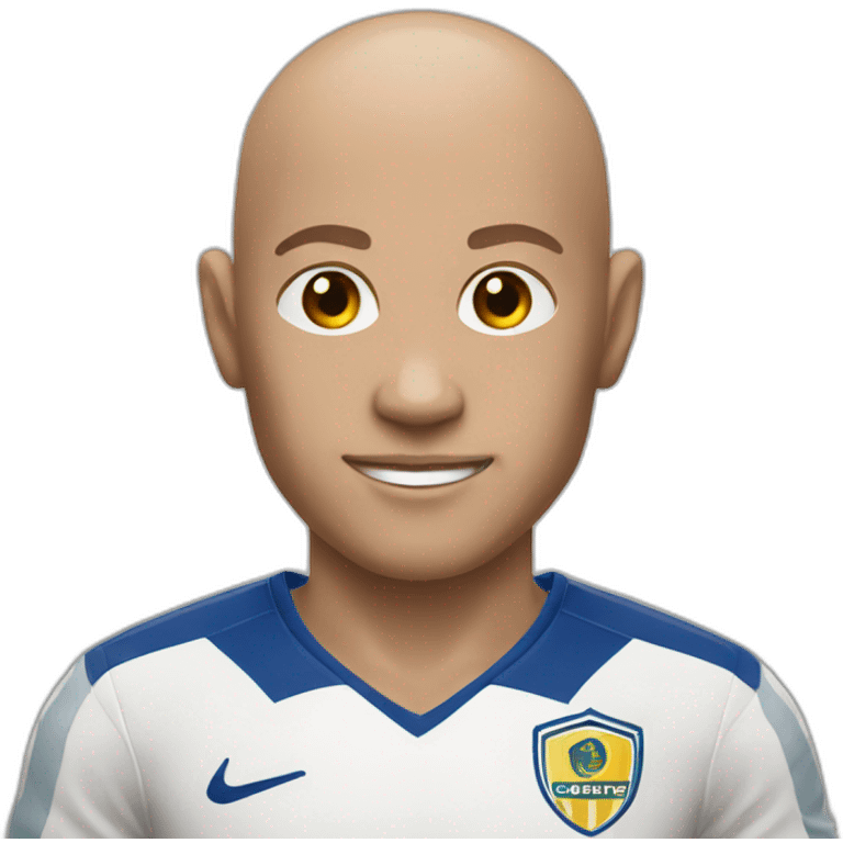 soccer player hairless emoji