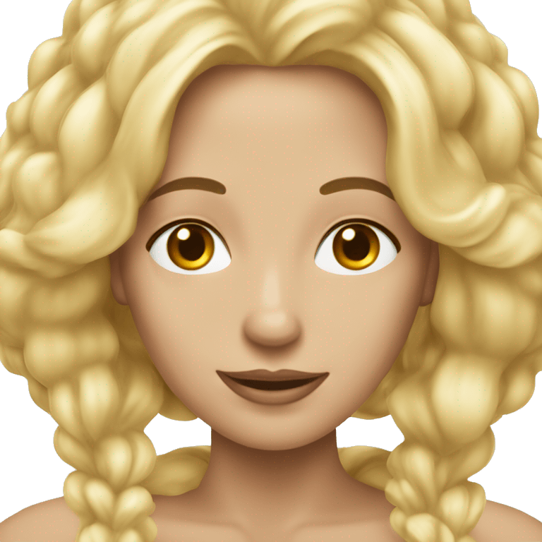 blonds raides women noisette  emoji