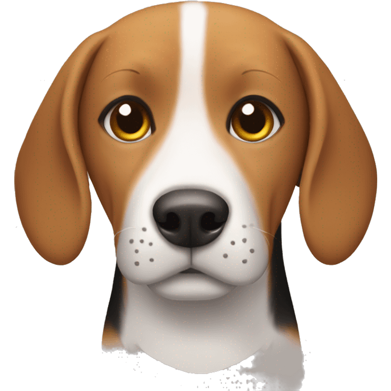 Beagle girl emoji