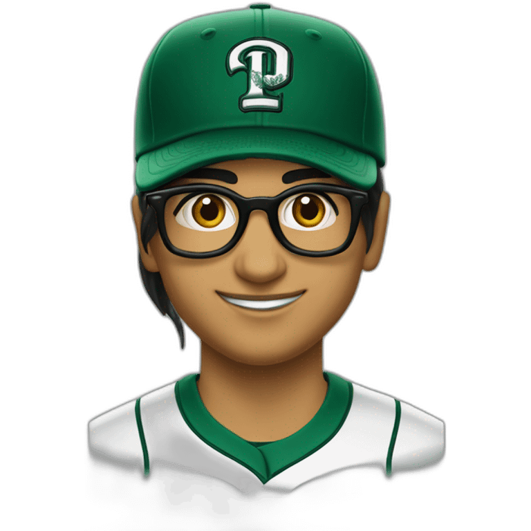 Mia Khalifa slytherin baseball tshirt emoji