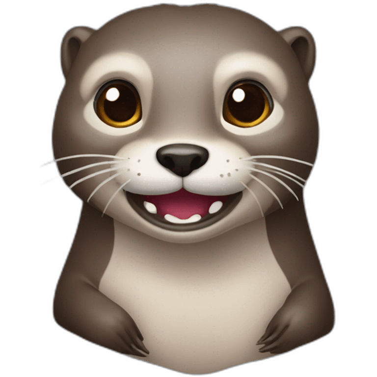 Loutre démoniaque emoji