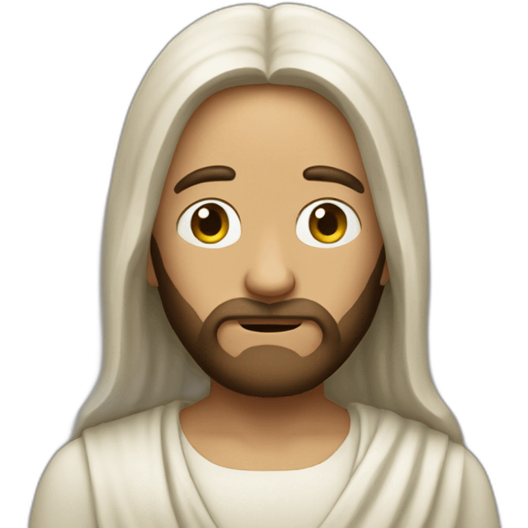 jesus-confused emoji