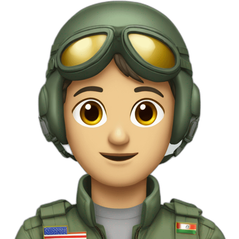 fighter jet pilot Iran emoji