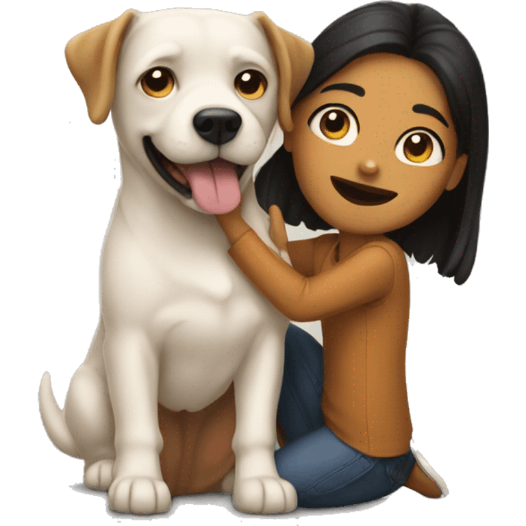 Me and my dog emoji