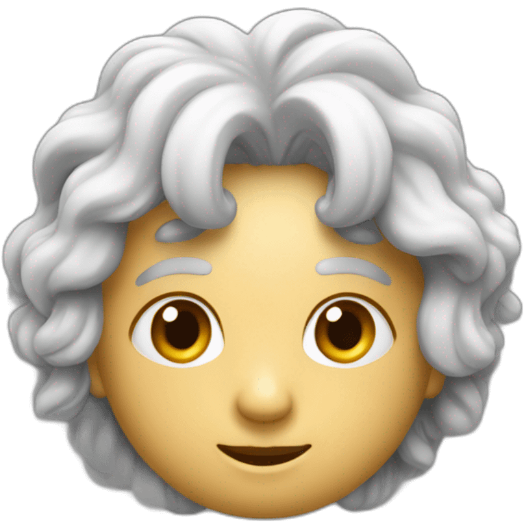 un taulard avec une auréole emoji