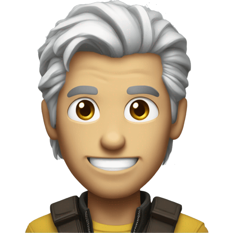 Logan from X-men say hello emoji