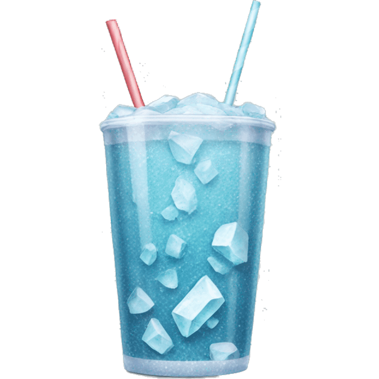 Granite ice drink emoji