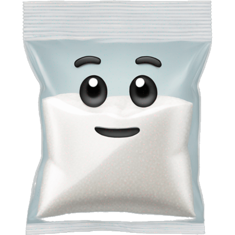 Baggie with salt in it emoji