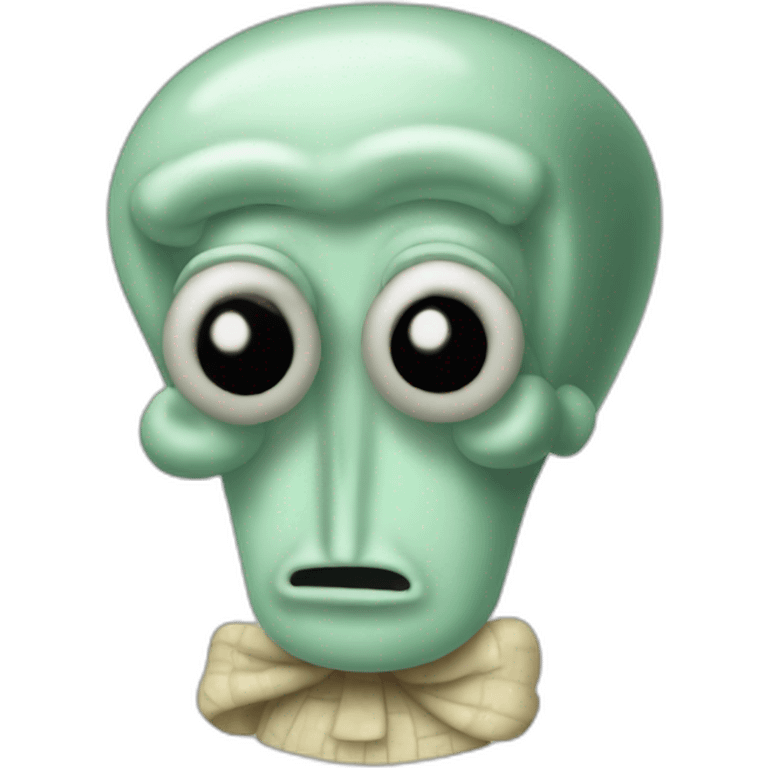 Squidward from Bob Squarepants emoji