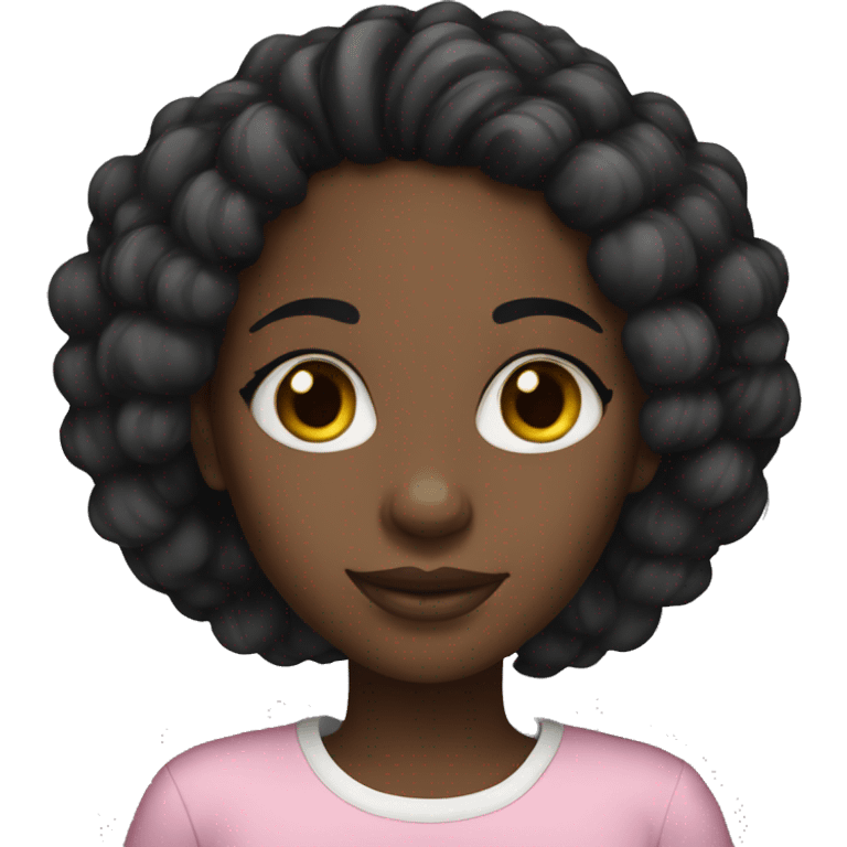 Black girl beautiful emoji