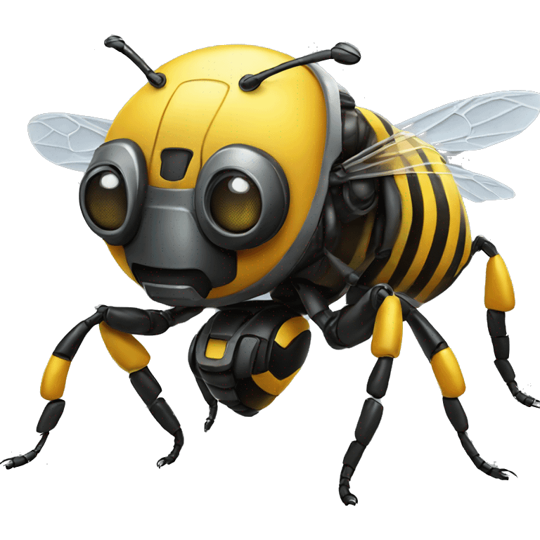 Robot bee emoji