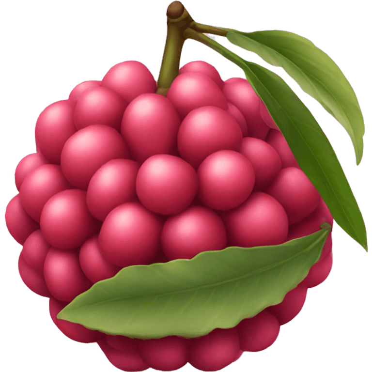 Lychee emoji