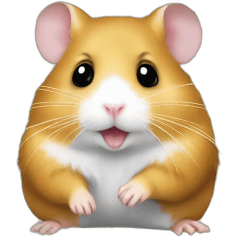 hamster has much money emoji