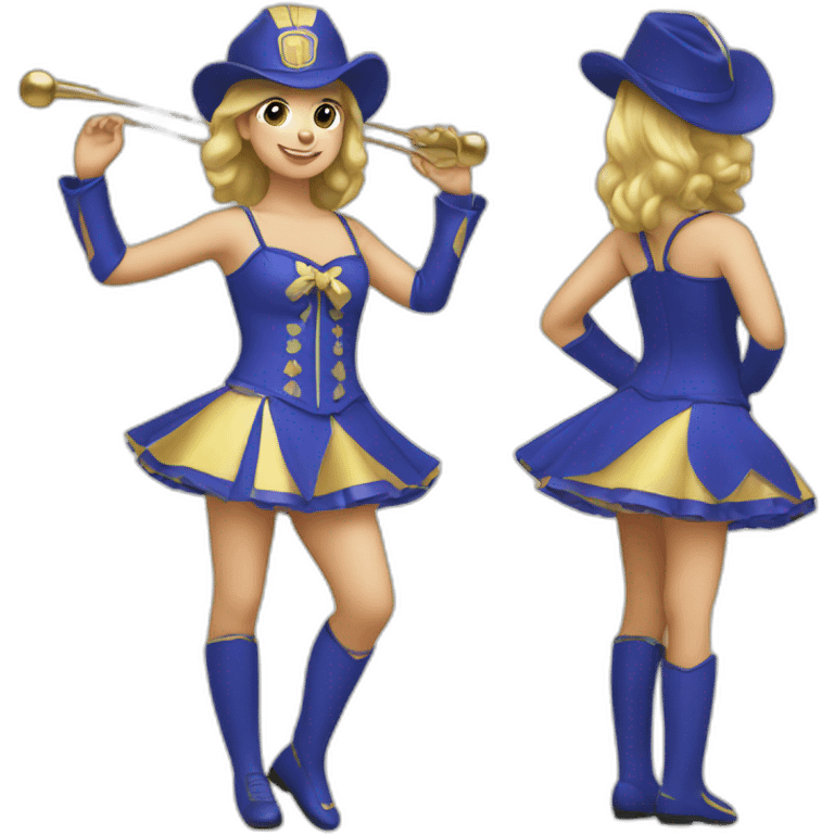 Majorette emoji