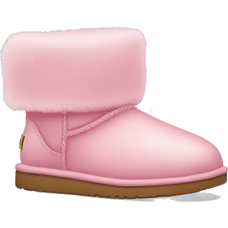 Babypink UGG shoes emoji