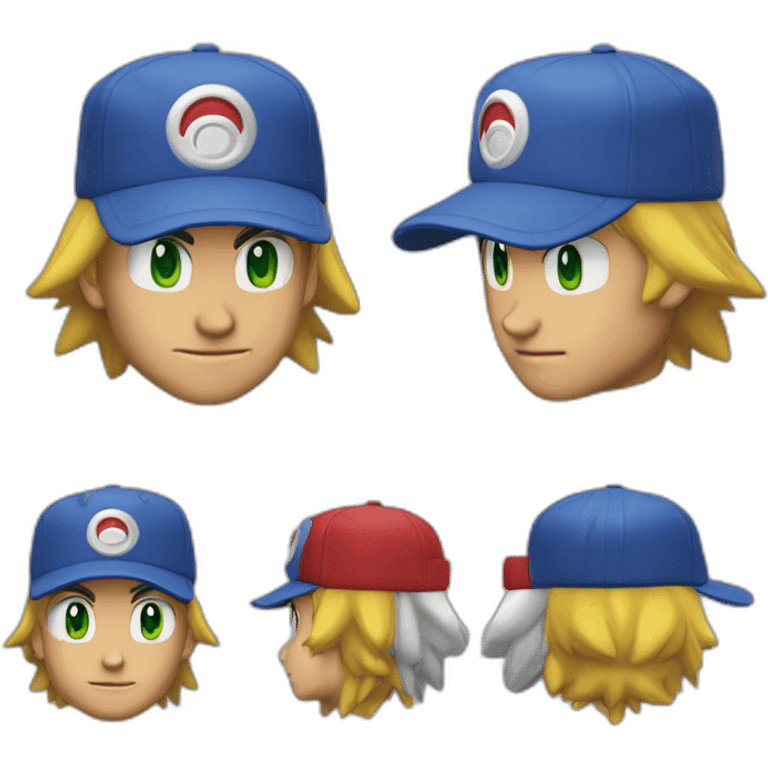 Ash ketchum emoji